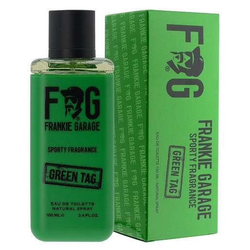 Frankie Garage sporty fragrance green tag 100ml