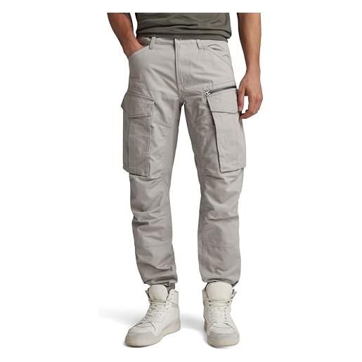 G-STAR RAW rovic zip 3d regular tapered pants, pantaloni uomo, grigio (grey alloy d02190-d213-g276), 34w / 32l