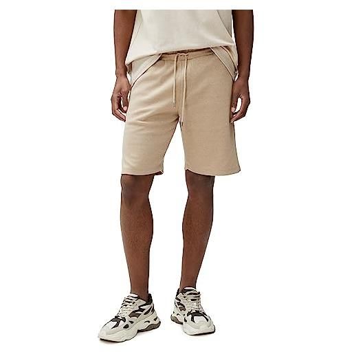 Koton basic bermuda shorts pocket detailed drawstring slim fit pantaloncini, beige (050), l uomo