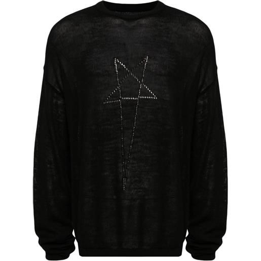 Rick Owens maglione leggero - nero