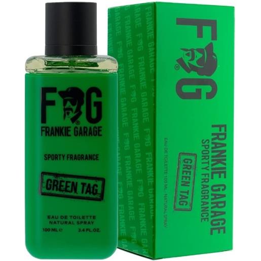 FRANKIE GARAGE sporty fragrance green tag - eau de toilette uomo 100 ml vapo