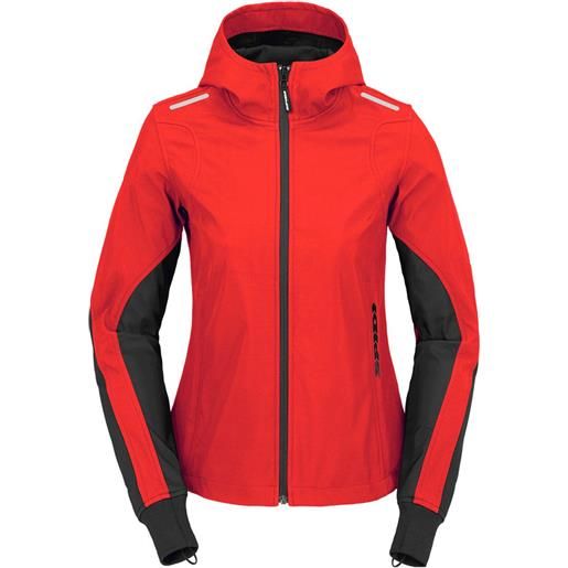 SPIDI - giacca hoodie armor light lady rosso