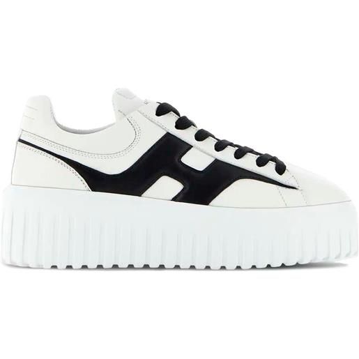Hogan sneakers h-stripes bianca