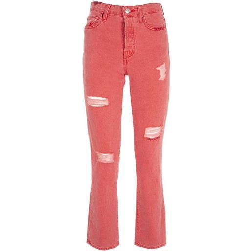 Guess jeans skinny fit con abrasioni