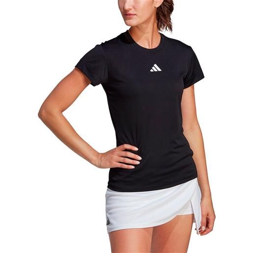 Adidas freelift short sleeve t-shirt nero xs donna