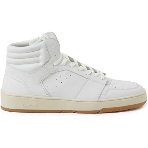 Closed sneakers alte - bianco