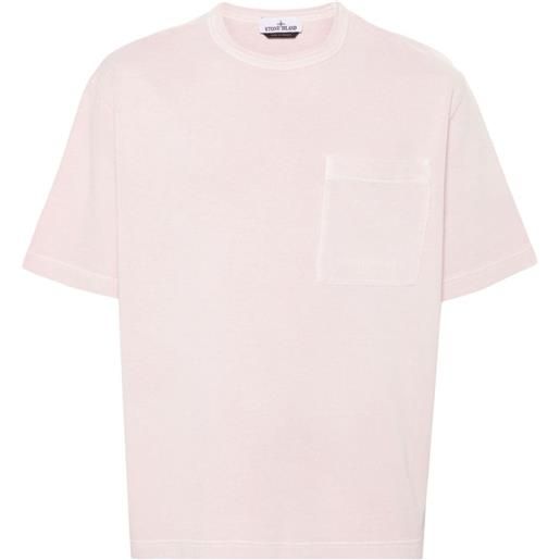 Stone Island t-shirt con stampa - rosa