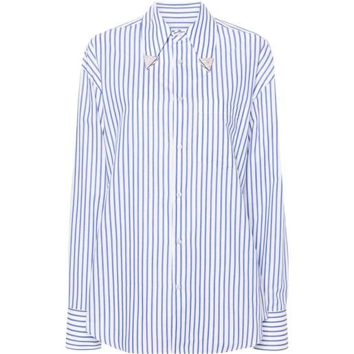 Giuseppe Di Morabito camicia a righe - bianco