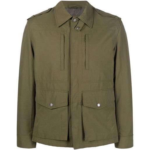 Neil Barrett giacca con tasche - verde