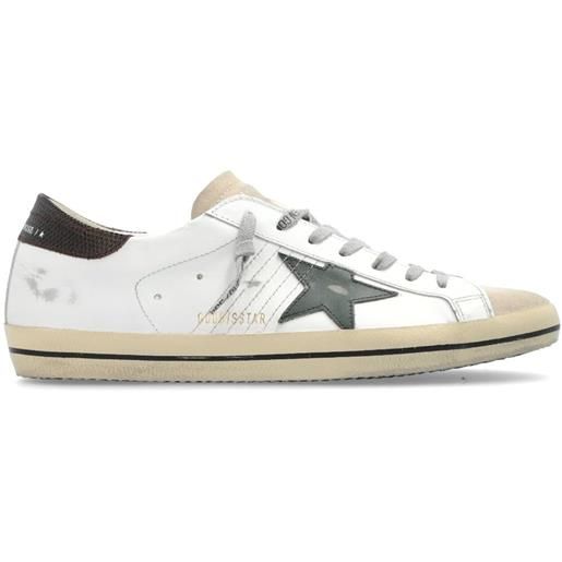 Golden Goose sneakers superstar in pelle - bianco