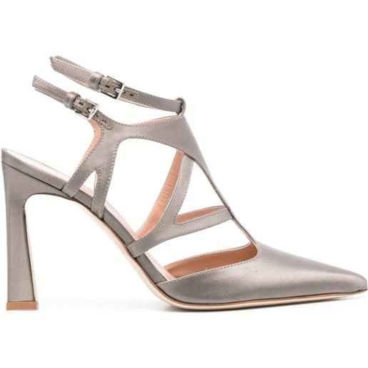 Alberta Ferretti pumps con tacco 95mm - grigio