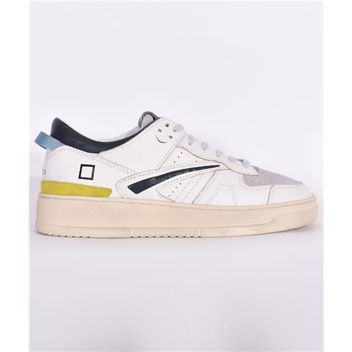 D.A.T.E. scarpe sneakers date torneo colored bianco grigio