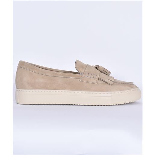 DOUCAL'S scarpe doucal's nappine harley suede beige