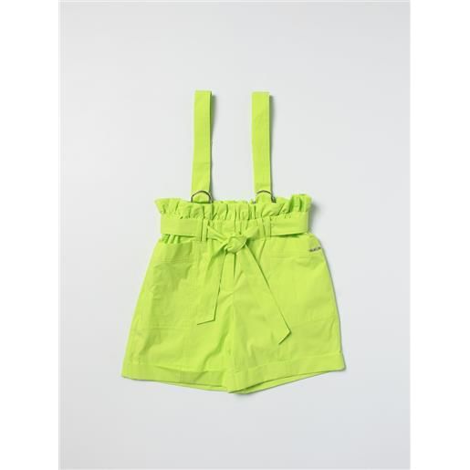 Twinset pantaloncino twinset bambino colore lime