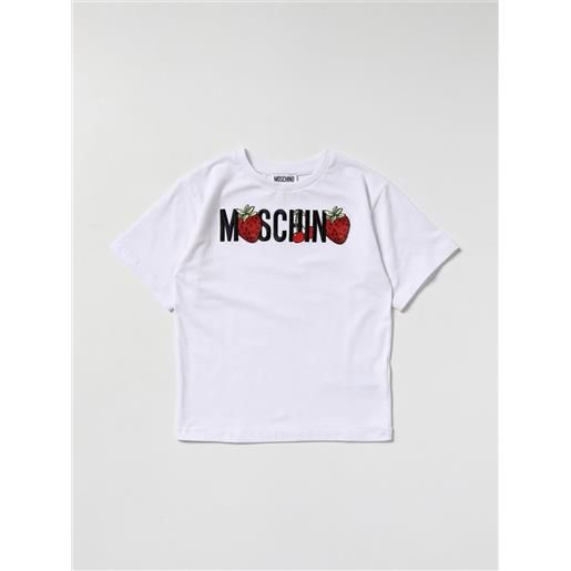 Moschino Kid t-shirt Moschino Kid con logo e fragole