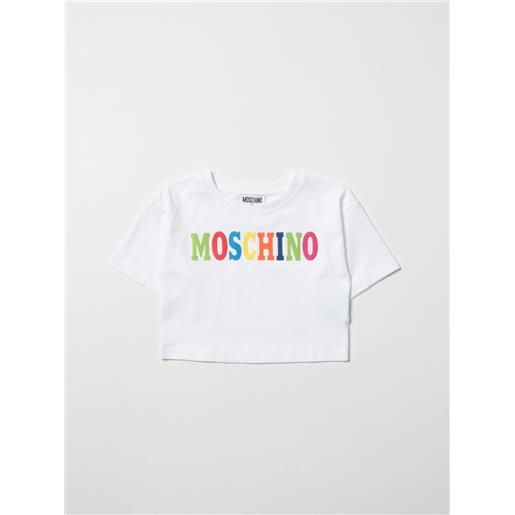 Moschino Kid t-shirt Moschino Kid con logo multicolor