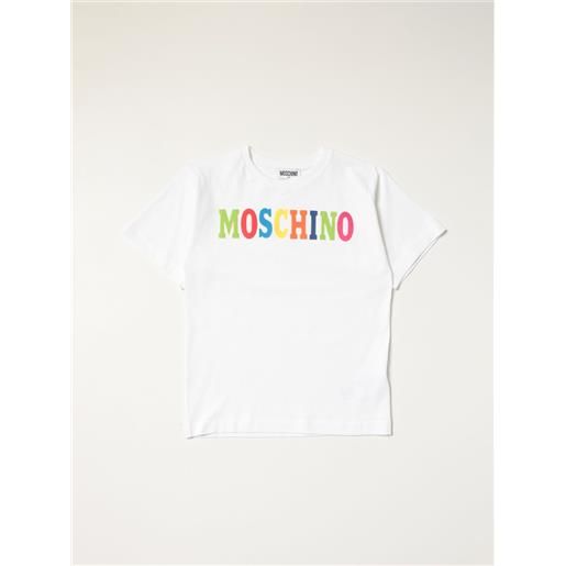 Moschino Kid t-shirt Moschino Kid con stampa logo multicolor