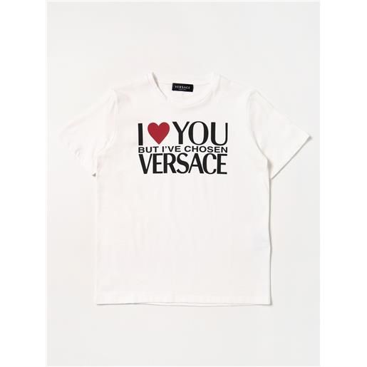 Young Versace t-shirt versace young con logo i love you