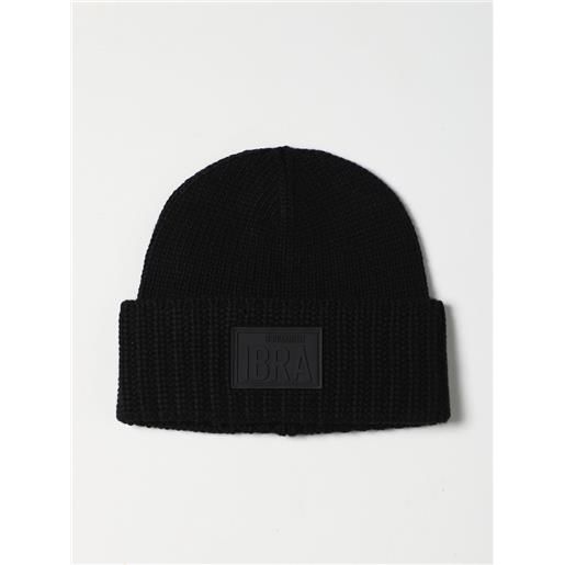 Dsquared2 cappello ibrahimovic black on black x Dsquared2 in misto lana