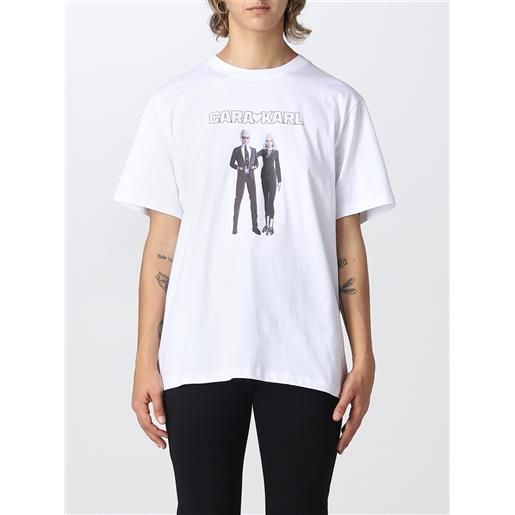 Karl Lagerfeld t-shirt karl lagerfeld con stampa grafica