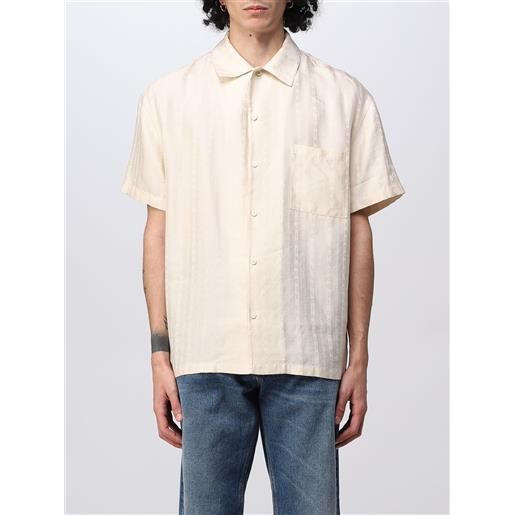 Golden Goose camicia golden goose uomo colore panna