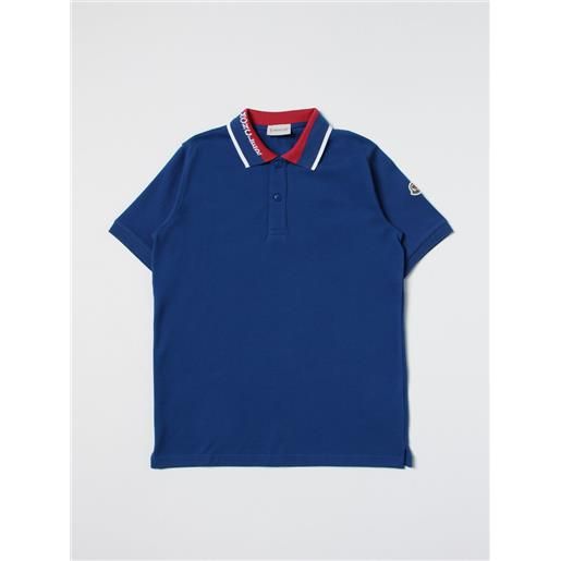 Moncler polo Moncler in cotone con logo