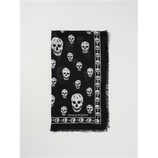 Alexander Mcqueen sciarpa skull alexander mc. Queen in misto seta