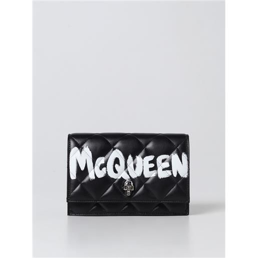 Alexander Mcqueen borsa skull alexander mc. Queen in pelle trapuntata