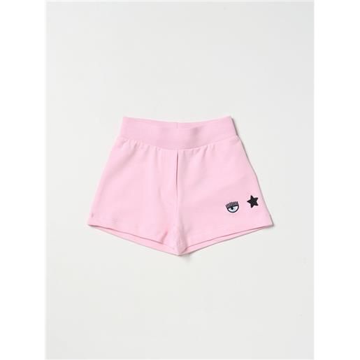 Chiara Ferragni pantaloncini chiara ferragni bambino colore rosa