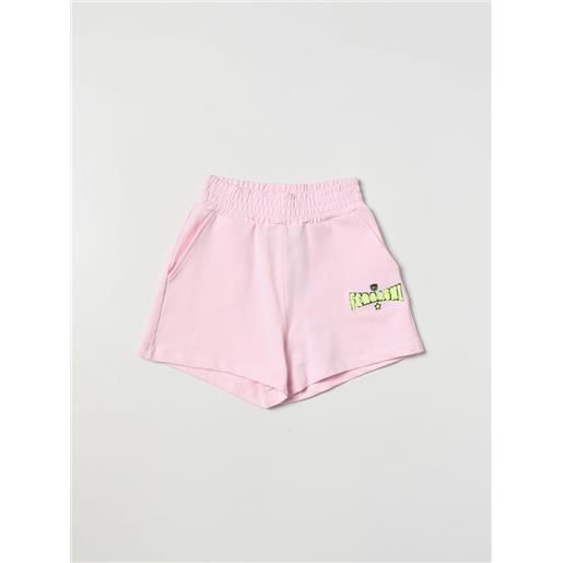 Chiara Ferragni pantaloncino chiara ferragni bambino colore rosa