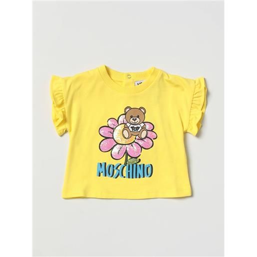 Moschino Baby t-shirt Moschino Baby con stampa teddy fiore
