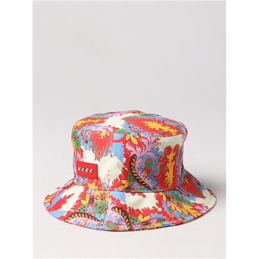 Etro cappello paisley Etro in cotone con stampa multicolor