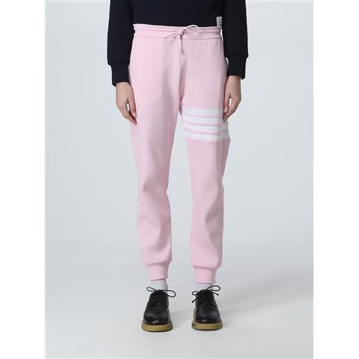 Thom Browne pantalone thom browne donna colore rosa