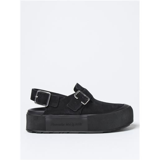 Alexander Mcqueen sabot mount slick alexander mc. Queen in suede