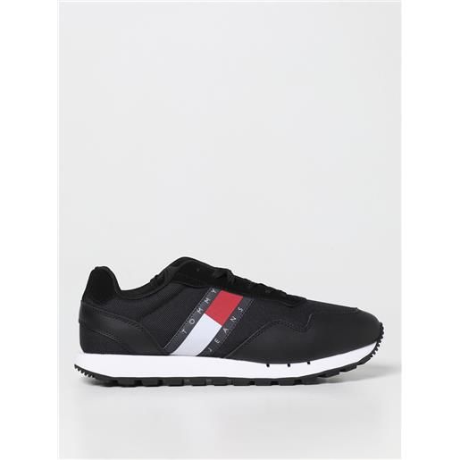 Tommy Jeans sneakers retro runner Tommy Jeans in pelle e tessuto