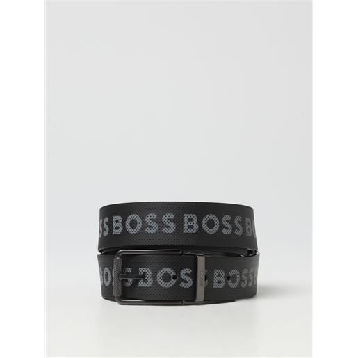 Boss cintura Boss reversibile in pelle e tessuto