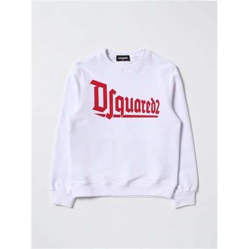 Dsquared2 Junior maglia dsquared2 junior bambino colore bianco