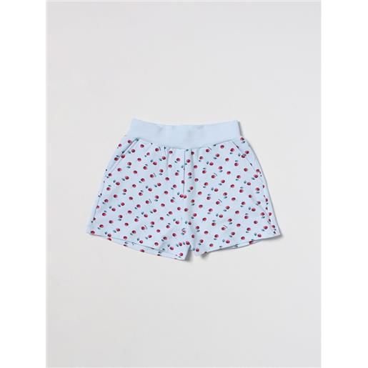 Monnalisa pantaloncino monnalisa bambino colore celeste