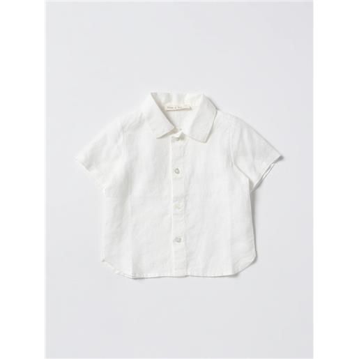 Zhoe & Tobiah camicia zhoe & tobiah bambino colore bianco