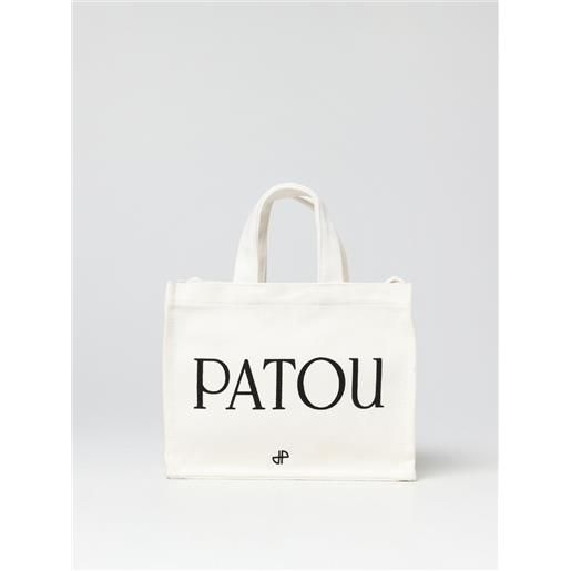 Patou borsa Patou in canvas con logo