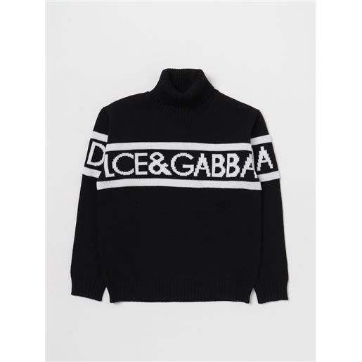 Dolce & Gabbana maglia Dolce & Gabbana in lana vergine con logo jacquard