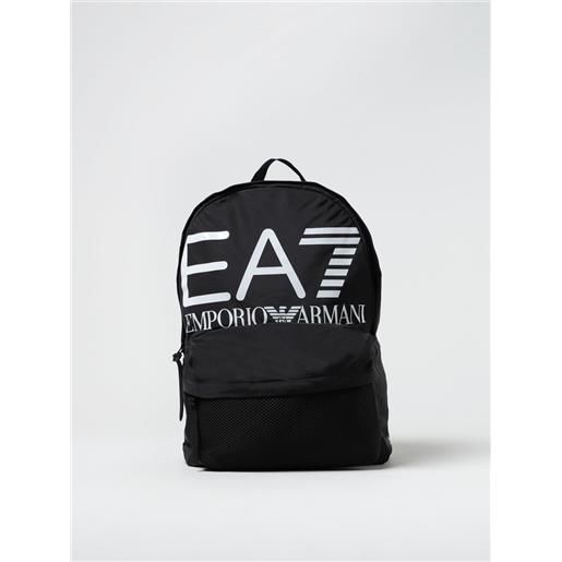 Ea7 zaino Ea7 in nylon con stampa logo