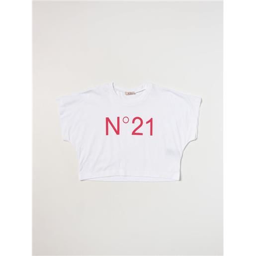 N° 21 t-shirt n° 21 in cotone