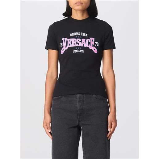 Versace t-shirt Versace in cotone con logo