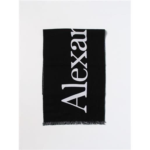 Alexander Mcqueen sciarpa alexander mc. Queen in lana con logo jacquard