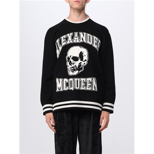 Alexander Mcqueen maglia alexander mc. Queen in misto lana e cashmere con intarsio teschio