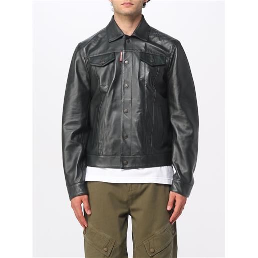 Dsquared2 giacca Dsquared2 in pelle