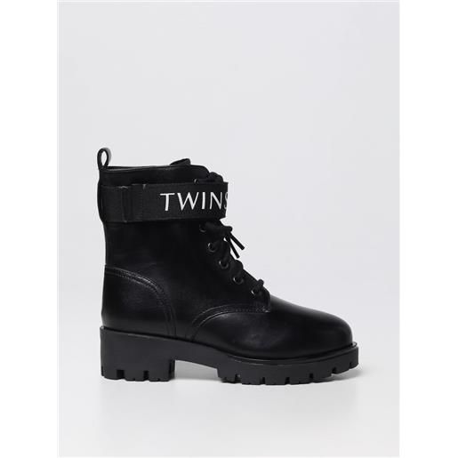 Twinset stivaletto Twinset in pelle