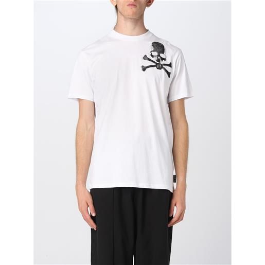 Philipp Plein t-shirt Philipp Plein in cotone con ricamo skull & bones
