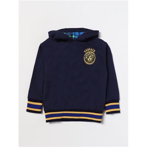 Young Versace maglia young versace bambino colore blue navy